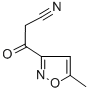 3-Isoxazolepropanenitrile,5-methyl--bta--oxo-(9CI) 化学構造式