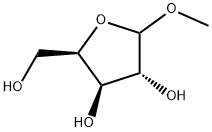 METHYL-D-XYLOFURANOSIDE Struktur