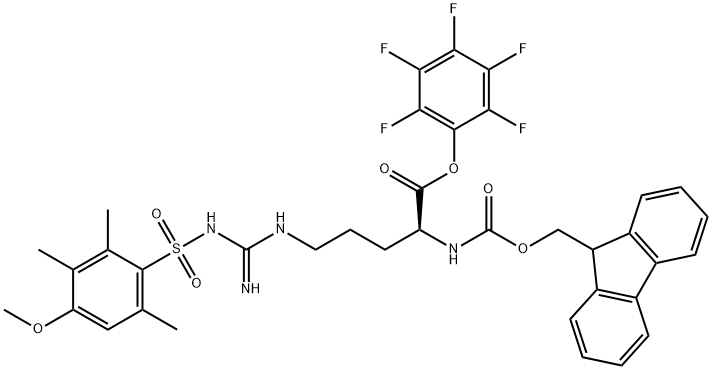 130397-19-2 NΑ-FMOC-NΩ-(4-メトキシ-2,3,6-トリメチルベンゼンスルホニル)-L-アルギニンペンタフルオロフェニルエステル