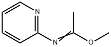 Ethanimidic acid, N-2-pyridinyl-, methyl ester (9CI) Structure