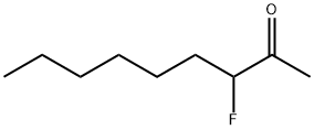 2-Nonanone,  3-fluoro- Structure