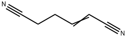 hex-2-enedinitrile Struktur