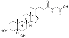 glycohyodeoxycholic acid Structure