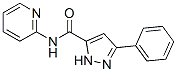 5-phenyl-N-pyridin-2-yl-2H-pyrazole-3-carboxamide 结构式