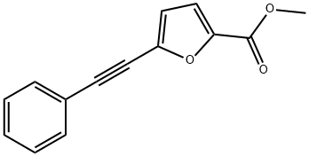 METHYL 5-(2-PHENYLETH-1-YNYL)-2-FUROATE Structure