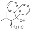 (S)- 2-Amino-3-methyl-1,1-diphenyl-1-butanol Structure
