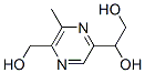 2,5-Pyrazinedimethanol,-alpha-5-(hydroxymethyl)-3-methyl-(9CI) 化学構造式