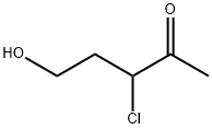 3-Chloro-5-hydroxy-2-pentanone Structure