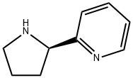 (R)-2-(吡咯烷-2-基)吡啶,130464-05-0,结构式