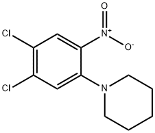 1-(4,5-二氯-2-硝基苯基)哌啶,130475-07-9,结构式