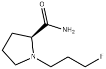 2-Pyrrolidinecarboxamide,1-(3-fluoropropyl)-,(S)-(9CI) 化学構造式