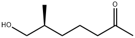 2-Heptanone, 7-hydroxy-6-methyl-, (S)- (9CI),130486-85-0,结构式