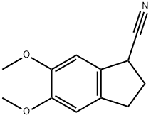 2,3-DIHYDRO-5,6-DIMETHOXY-1H-INDENE-1-CARBONITRILE|