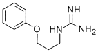 1-(3-フェノキシプロピル)グアニジン 化学構造式