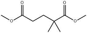 2,2-ジメチルペンタン二酸ジメチル 化学構造式