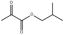 ピルビン酸2-メチルプロピル 化学構造式