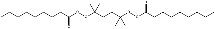 1,1,4,4-tetramethyltetramethylene peroxynonanoate,13052-07-8,结构式