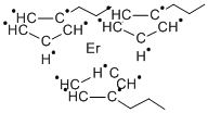 三(异丙基环戊二烯)化铒, 130521-76-5, 结构式