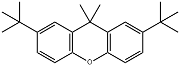 2,7-DI-TERT-BUTYL-9,9-DIMETHYLXANTHENE 化学構造式
