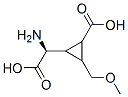 2-(2-carboxy-3-methoxymethylcyclopropyl)glycine Structure