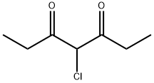 4-CHLORO-3,5-HEPTANEDIONE Structure