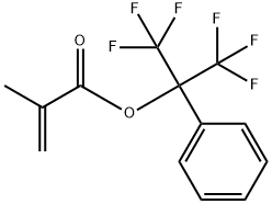 甲基丙烯酸(1,1,1,3,3,3-六氟-2-苯基丙-2-基)酯,130540-87-3,结构式