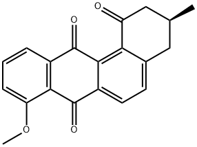 (+)-Rubiginone B2 Struktur