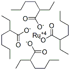 Ruthenium 2-ethylhexanoate Struktur