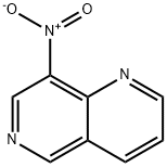 8-Nitro-1,6-naphthyridine 结构式