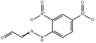 GLYOXAL MONO-2,4-DINITROPHENYLHYDRAZONE 化学構造式