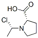 L-Proline, 1-(1-chloroethyl)-, (S)- (9CI) Structure