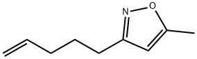 Isoxazole, 5-methyl-3-(4-pentenyl)- (9CI) Struktur