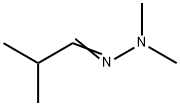 1,1-Dimethyl-2-isobutylidenehydrazine Struktur