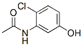 Acetamide,  N-(2-chloro-5-hydroxyphenyl)- Struktur