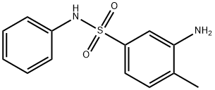 2-アミノ-4-メチルベンゼンスルホンアニリド 化学構造式