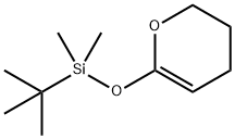 3,4-DIHYDRO-6-[(TERT-BUTYL)DIMETHYL SILYLOXY]-2H-PYRAN Structure
