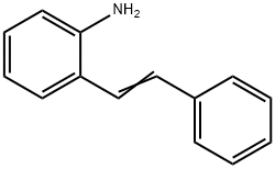 2-[(E)-2-PHENYLETHENYL]ANILINE 结构式