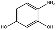 4-aminobenzene-1,3-diol Structure