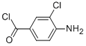 Benzoyl chloride, 4-amino-3-chloro- (9CI) Structure