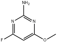 2-AMINO-6-FLUORO-4-METHOXYPYRIMIDINE Struktur