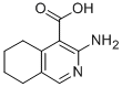 4-Isoquinolinecarboxylicacid,3-amino-5,6,7,8-tetrahydro-(9CI) Struktur