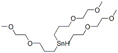9-[3-(2-Methoxyethoxy)-propyl]-2,5,13,16-tetraoxa-9-stannaheptadecane 结构式