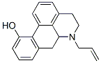 11-hydroxy-N-allylnoraporphine 结构式