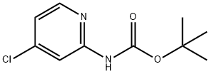 (4-CHLORO-PYRIDIN-2-YL)-CARBAMIC ACID TERT-BUTYL ESTER Struktur