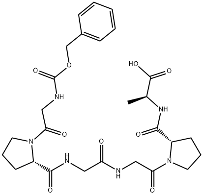 Z-GLY-PRO-GLY-GLY-PRO-ALA-OH Structure