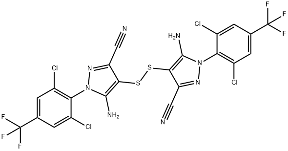 130755-46-3 5-氨基-3-氰基-1-(2,6-二氯-4-三氟甲基-苯基)吡唑二硫化物