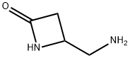 4-(Aminomethyl)azetidin-2-one Struktur