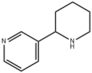 2-吡啶-3-哌啶,13078-04-1,结构式