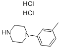 1-(3-甲基苯基)哌嗪二盐酸盐,13078-13-2,结构式