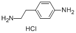 4-氨基苯乙胺双盐酸盐, 13078-82-5, 结构式